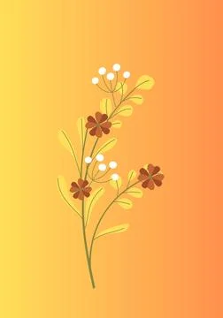 Flower image Stockillustratie