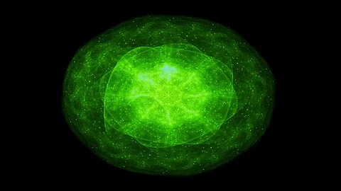 Flower of Inca. Maya star. Sacral sign of Indian. Mystical whirlpool. Stock Footage 124556047