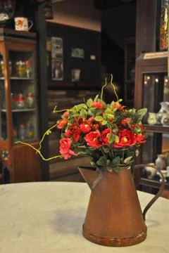 Flower in jug Foto stock