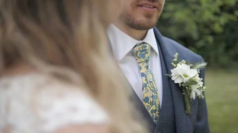 Flower Lapel Video stock 130859419