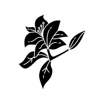 Flower Leaf Illustration Design Template Vector Illustration