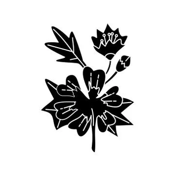 Flower Leaf Illustration Design Template Vector Illustration