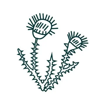 Flower Leaf Illustration Design Template Vector Stock-Illustration