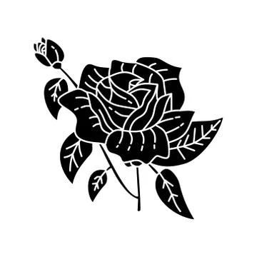 Flower Leaf Illustration Design Template Vector Stock Illustration
