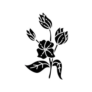 Flower Leaf Illustration Design Template Vector Stock-Illustration