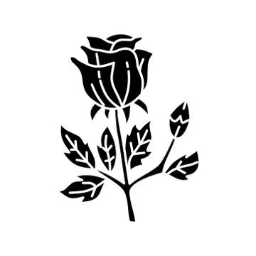 Flower Leaf Illustration Design Template Vector Stock-Illustration