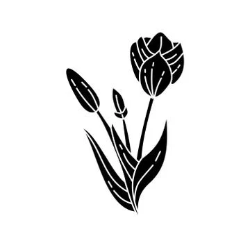 Flower Leaf Illustration Design Template Vector Illustration