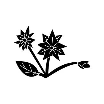Flower Leaf Illustration Design Template Vector Illustration