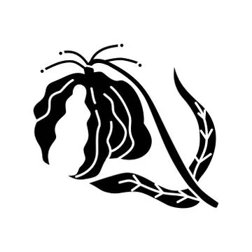 Flower Leaf Illustration Design Template Vector イラスト素材