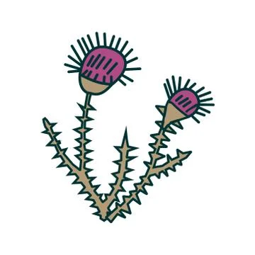 Flower Leaf Illustration Design Template Vector Illustration