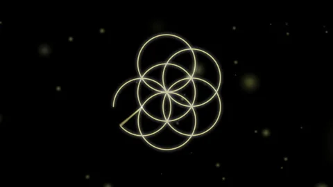 The Flower of Life Stock Footage 147989518