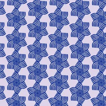 Flower lines Stock Illustration