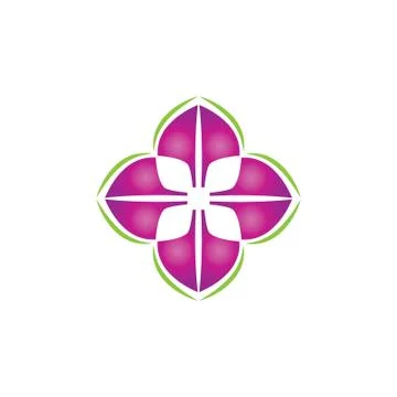 Flower logo Stock Illustration