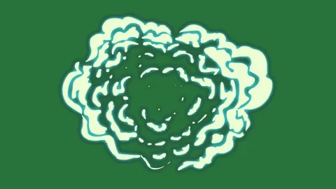 Flower Looping On Chroma Key For Compositing Stock Footage 338017286
