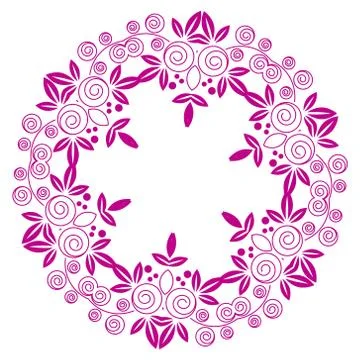 Flower Mandala vector Stock Illustration