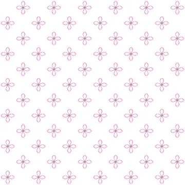 Flower minimal style pattern - Abstract Background Stock Illustration