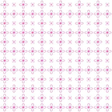 Flower minimal style pattern - Abstract Background Stock Illustration