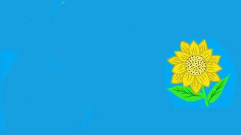 Flower motion graphics video four Stock Footage 297206526
