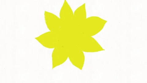Flower motion graphics video three Stock Footage 297206618