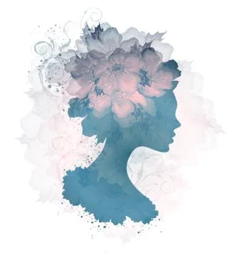 Flower-Nout05 Stock Illustration