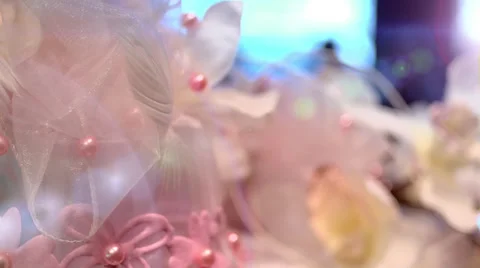 Flower ornament Stock Footage 34423765