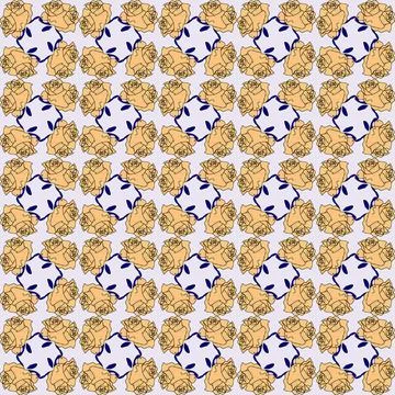 Flower ornament Stock Illustration