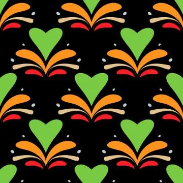 Flower ornament pattern vector tile Ilustración de archivo