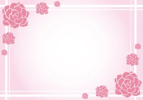 Flower pastel background Stock Illustration