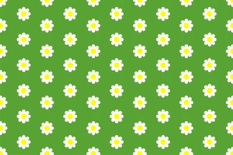 Flower Pattern Background. Floral spring banner, hand drawn thin line flowers 스톡 일러스트