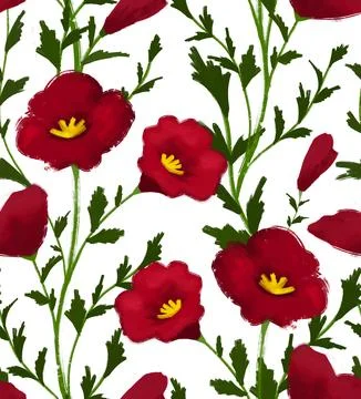 Flower pattern background Stock Illustration