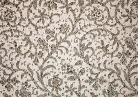 Flower pattern. Brown pattern with floral ornament Stock Photos