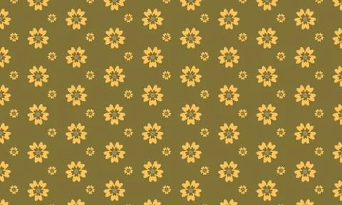Flower pattern in dark background Stock Illustration