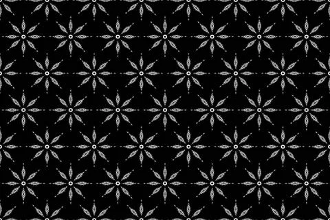 Flower  pattern design for background or wallpaper. Stock Illustration