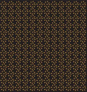 Flower pattern design for fabrics . Arabic design . UAE, KSA, JORDAN , OMAN Stock Illustration