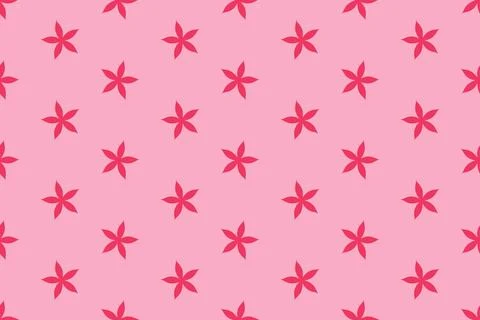 Flower pattern design in nature concept Stock Illustration