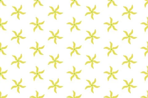 Flower pattern design in nature concept Stock Illustration