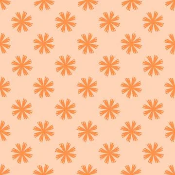 Flower pattern design in nature concept Stock Illustration