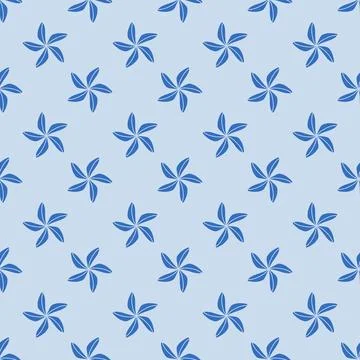 Flower pattern design in nature concept Stock Illustration