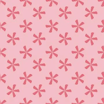 Flower pattern design in nature concept Stock Illustration