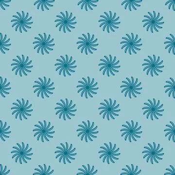 Flower pattern design in nature concept Stock Illustration