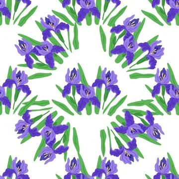 Flower pattern. The flower pattern concept celebrated abundance and diversity Stock Illustration