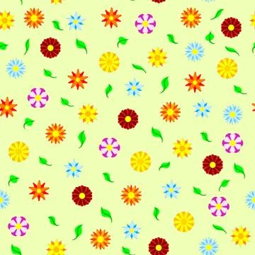 Flower pattern Illustrazione stock