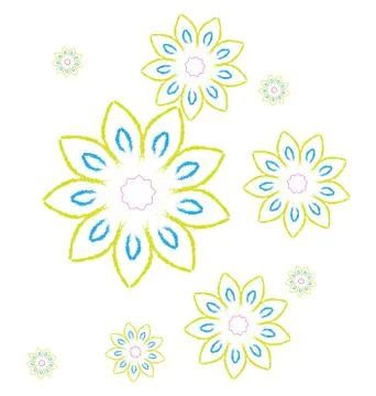 Flower pattern Stock Illustration