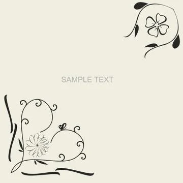 Flower  pattern Stock Illustration