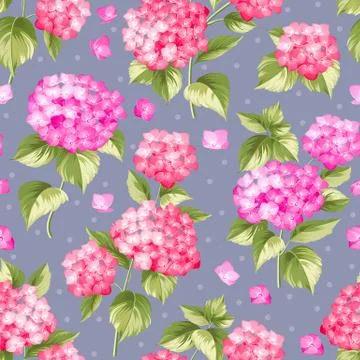 The Flower pattern 스톡 일러스트