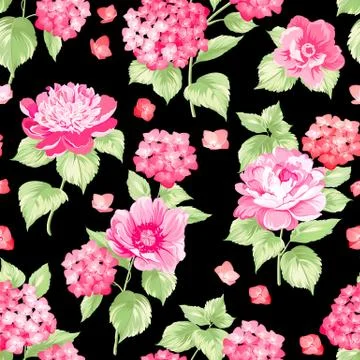 The Flower pattern Stock Illustration