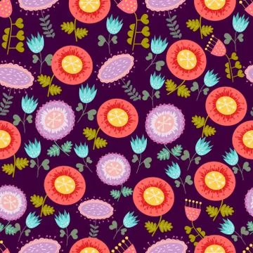 Flower pattern Stock Illustration