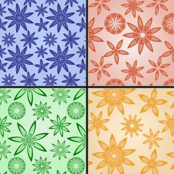 Flower pattern Stock Illustration