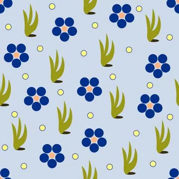 Flower pattern Illustrazione stock