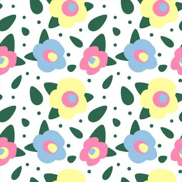 Flower pattern Stock Illustration